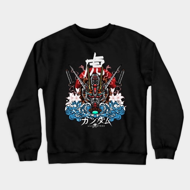 Aile Tora Strike Crewneck Sweatshirt by CoretanVector